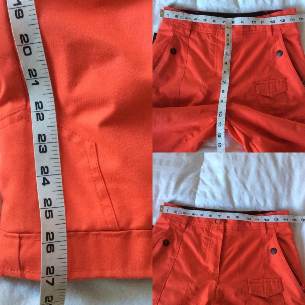 Obermeyer Unisex Twilight Pant Bright Orange Ski Board Snow Pants Junior 14